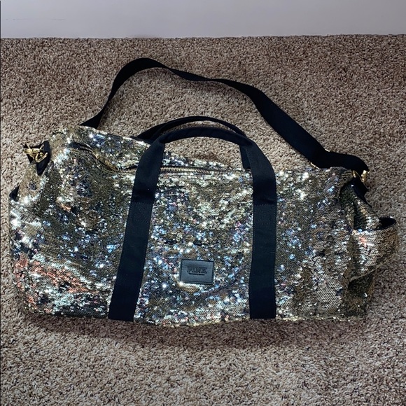 PINK Victoria's Secret Handbags - Sequin Duffle Bag